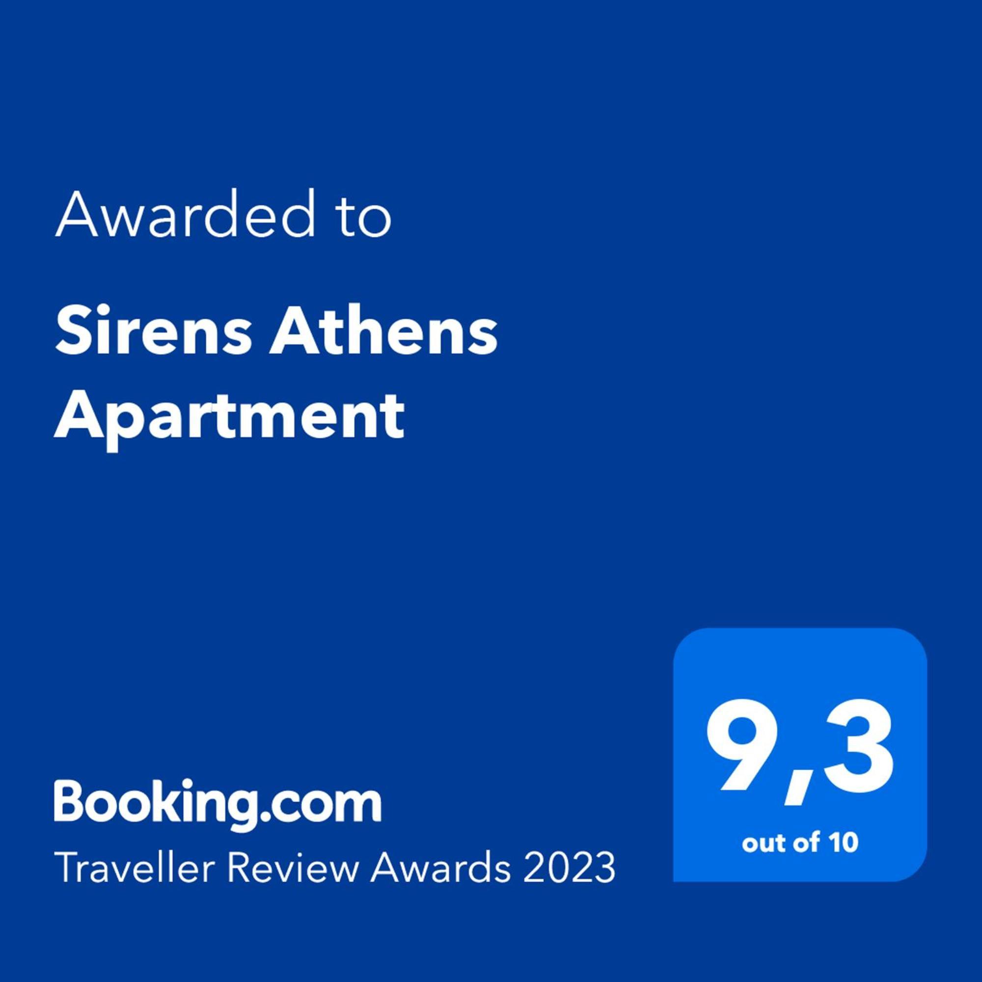 Sirens Athens Apartment Buitenkant foto